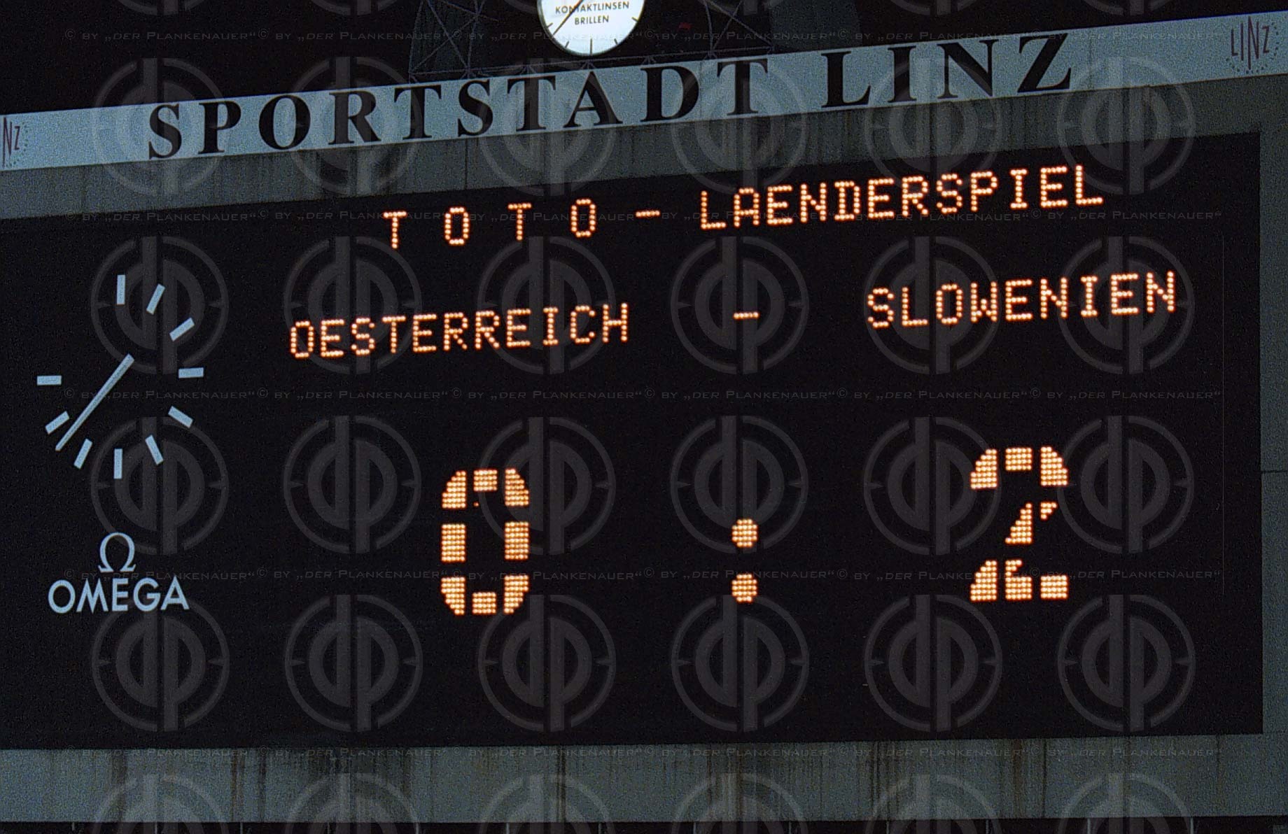 Länderspiel Österreich-Slowenien (0:2)