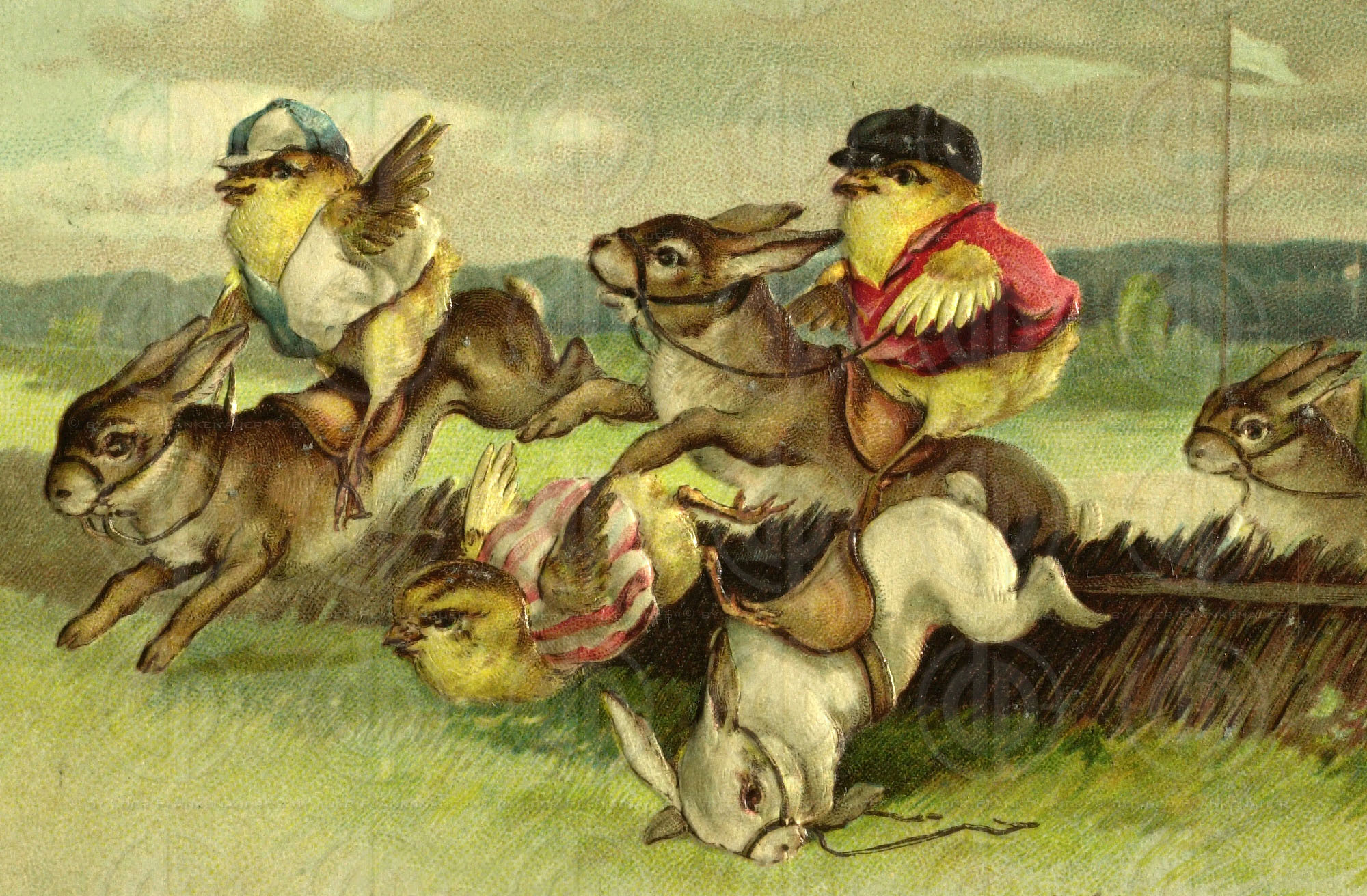 Ostermotiv Osterhase