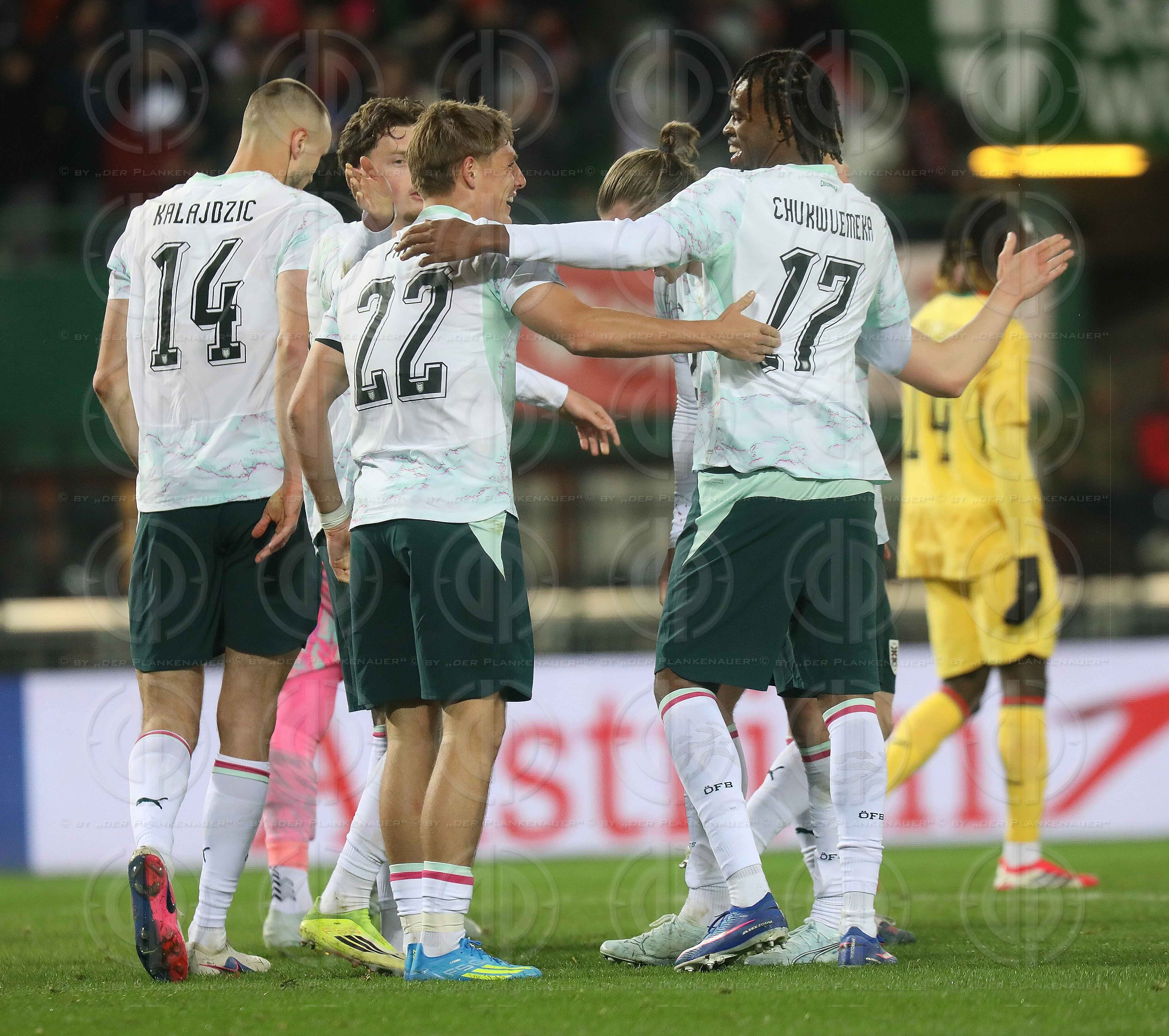 Freundschaftsspiel Österreich vs. Ghana (5:1) am 27.03.2026