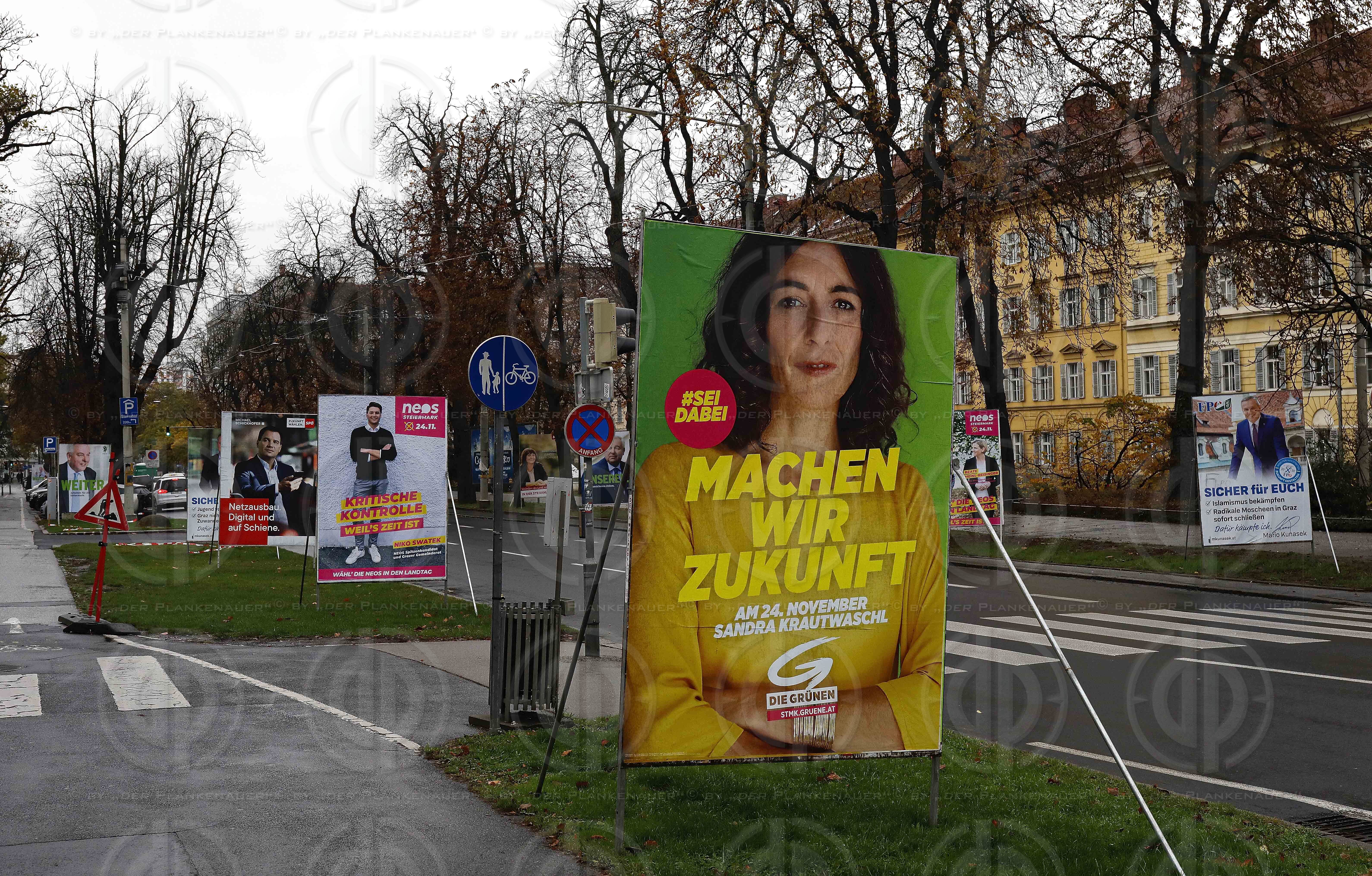 LTWahl19 Steiermark - Wahlplakate