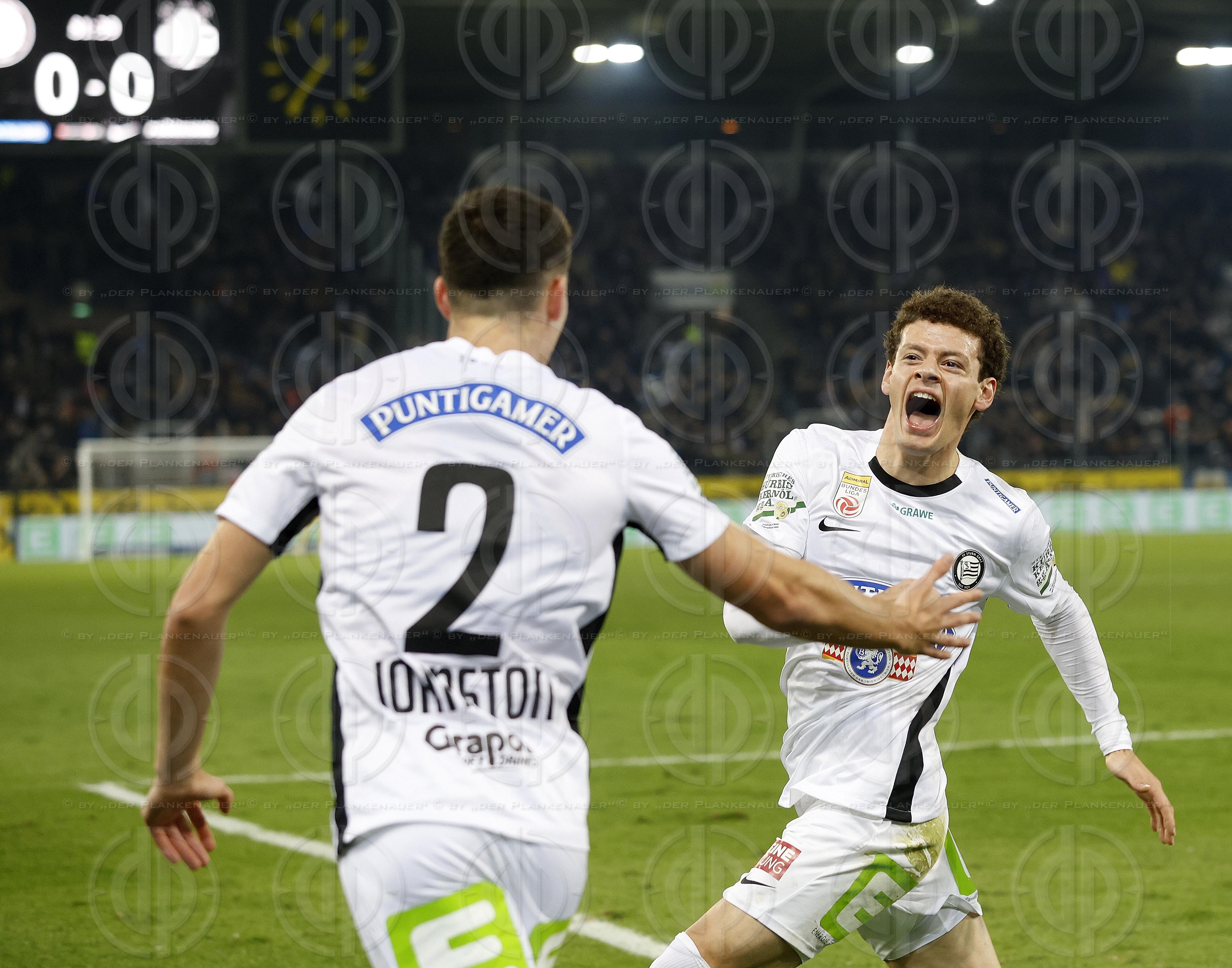 SK Sturm vs. SK Rapid (1:1) am 02.11.2024