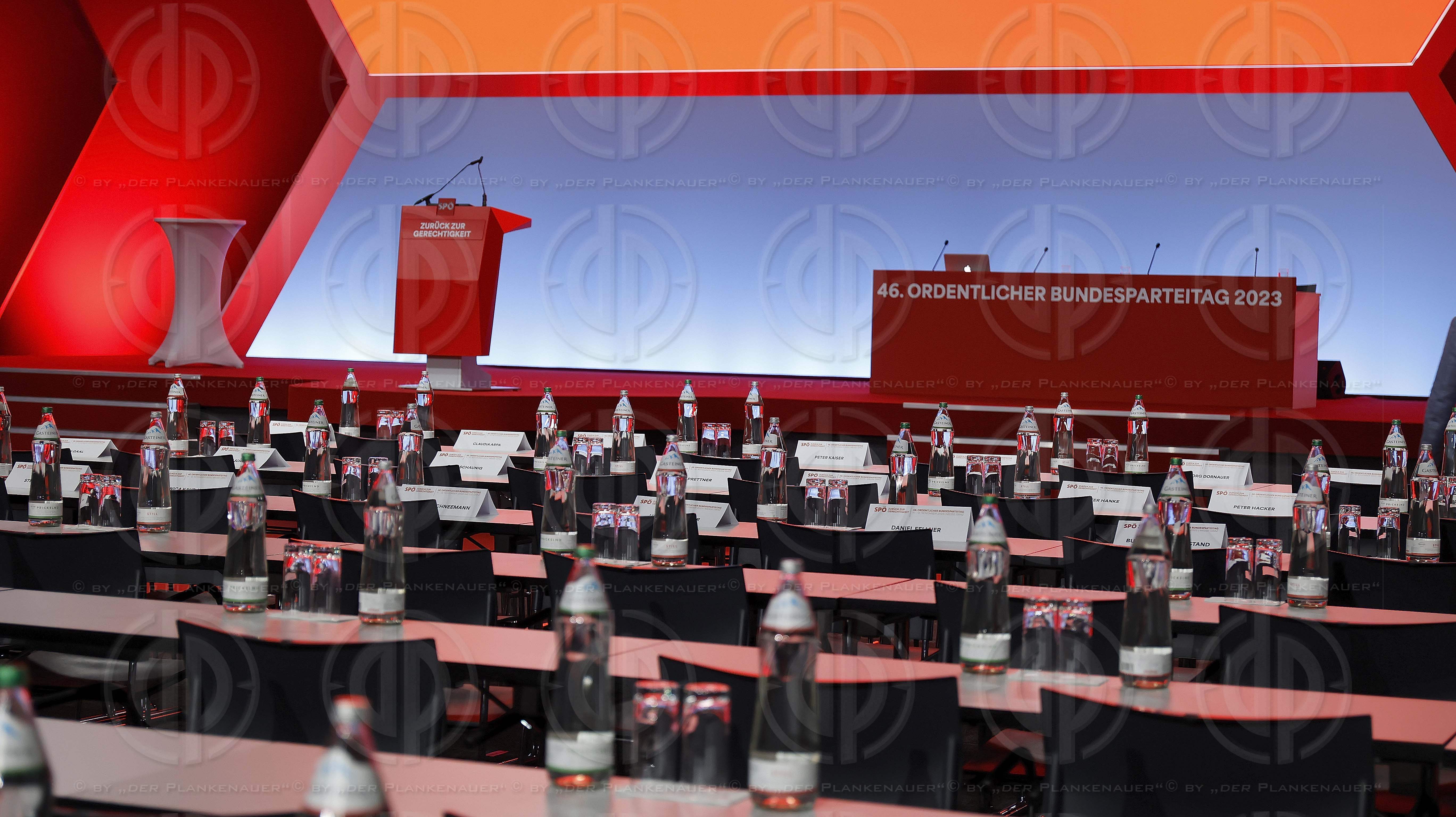 46. Bundesparteitag der SPÖ in Graz am 11.11.2023