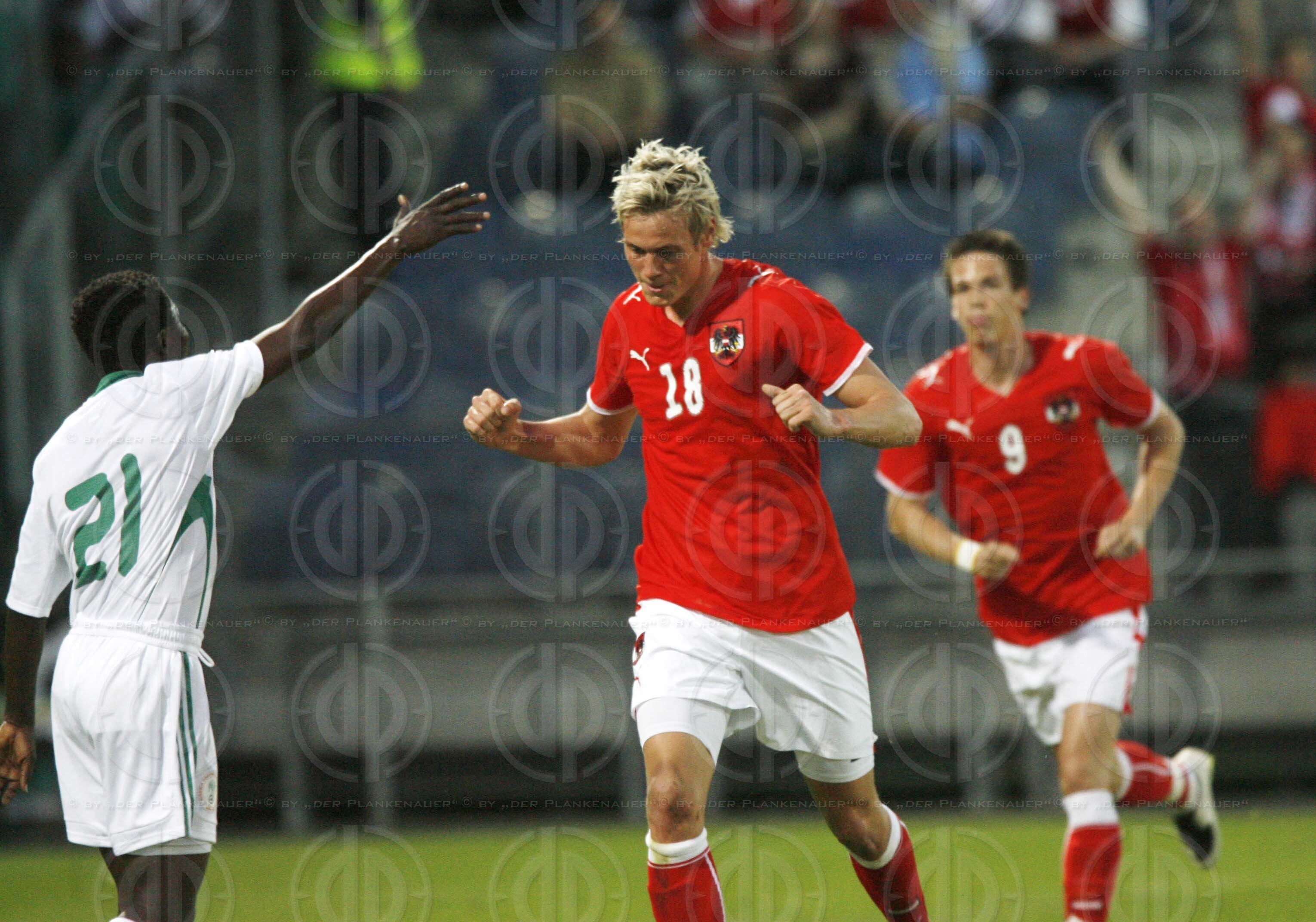 Länderspiel Österreich vs. Nigeria (1:1)