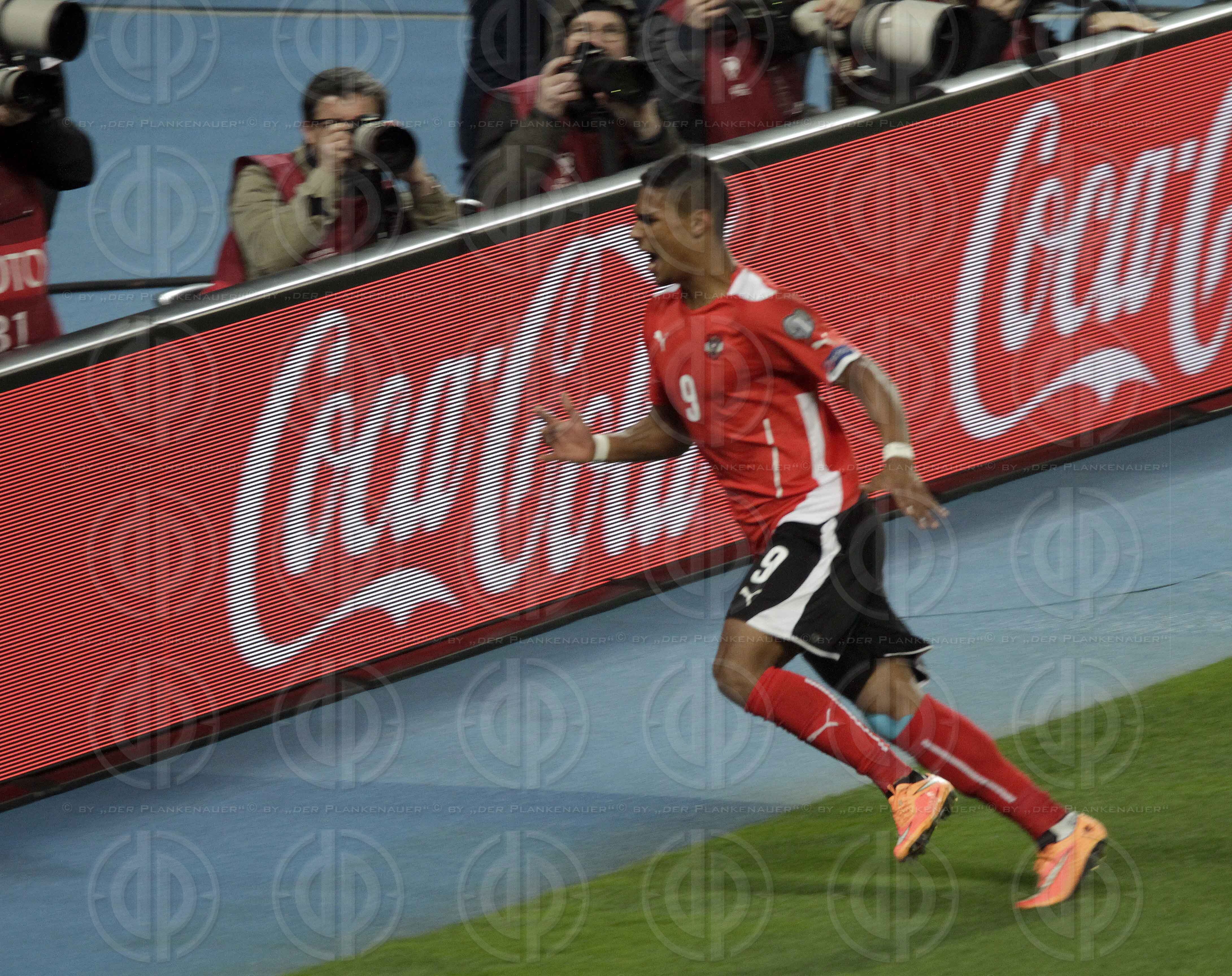 EM-Qualifikationsrunde Oesterreich vs. Russland (1:0)