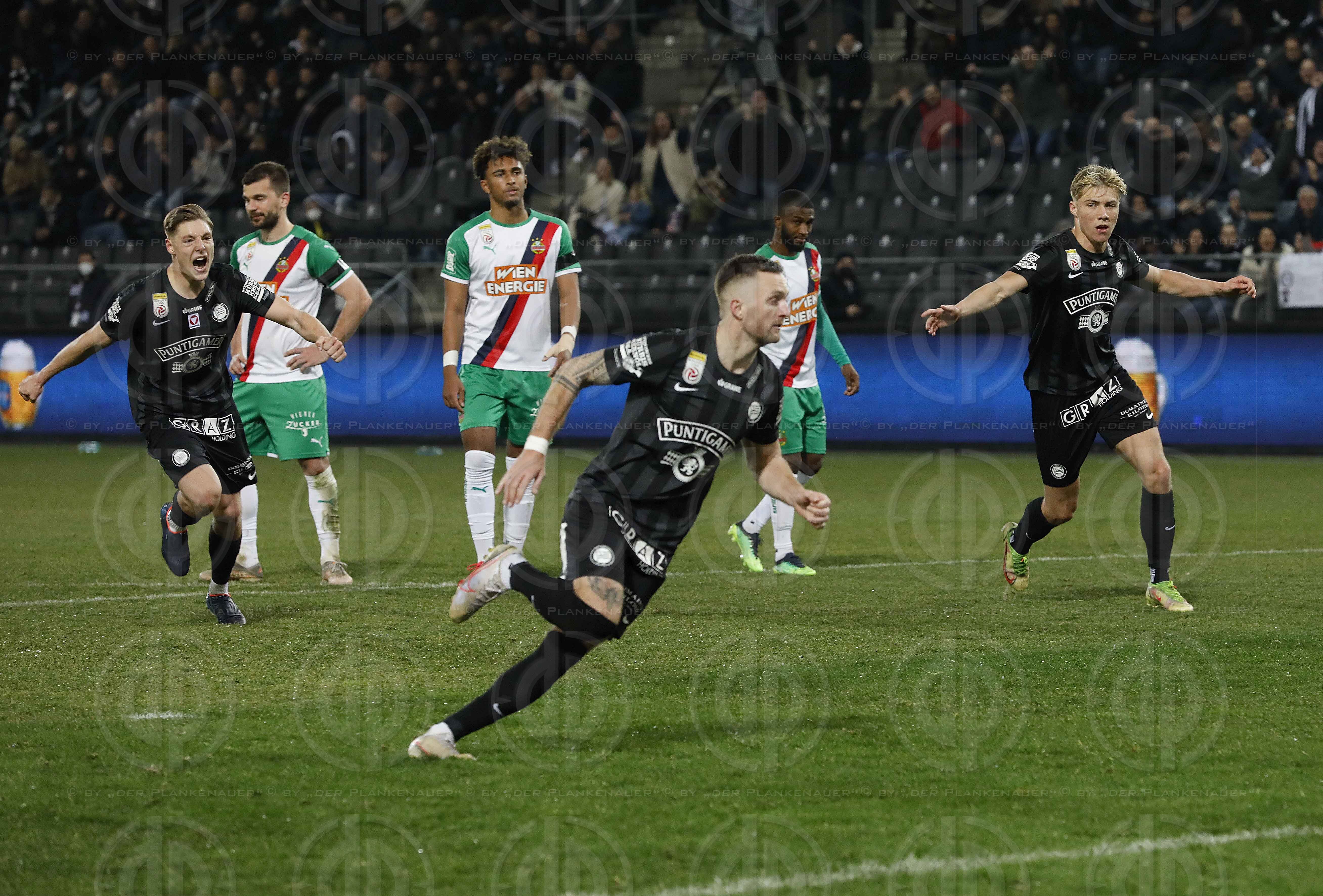 SK Sturm vs. Rapid Wien (2:2) am 20.02.2022