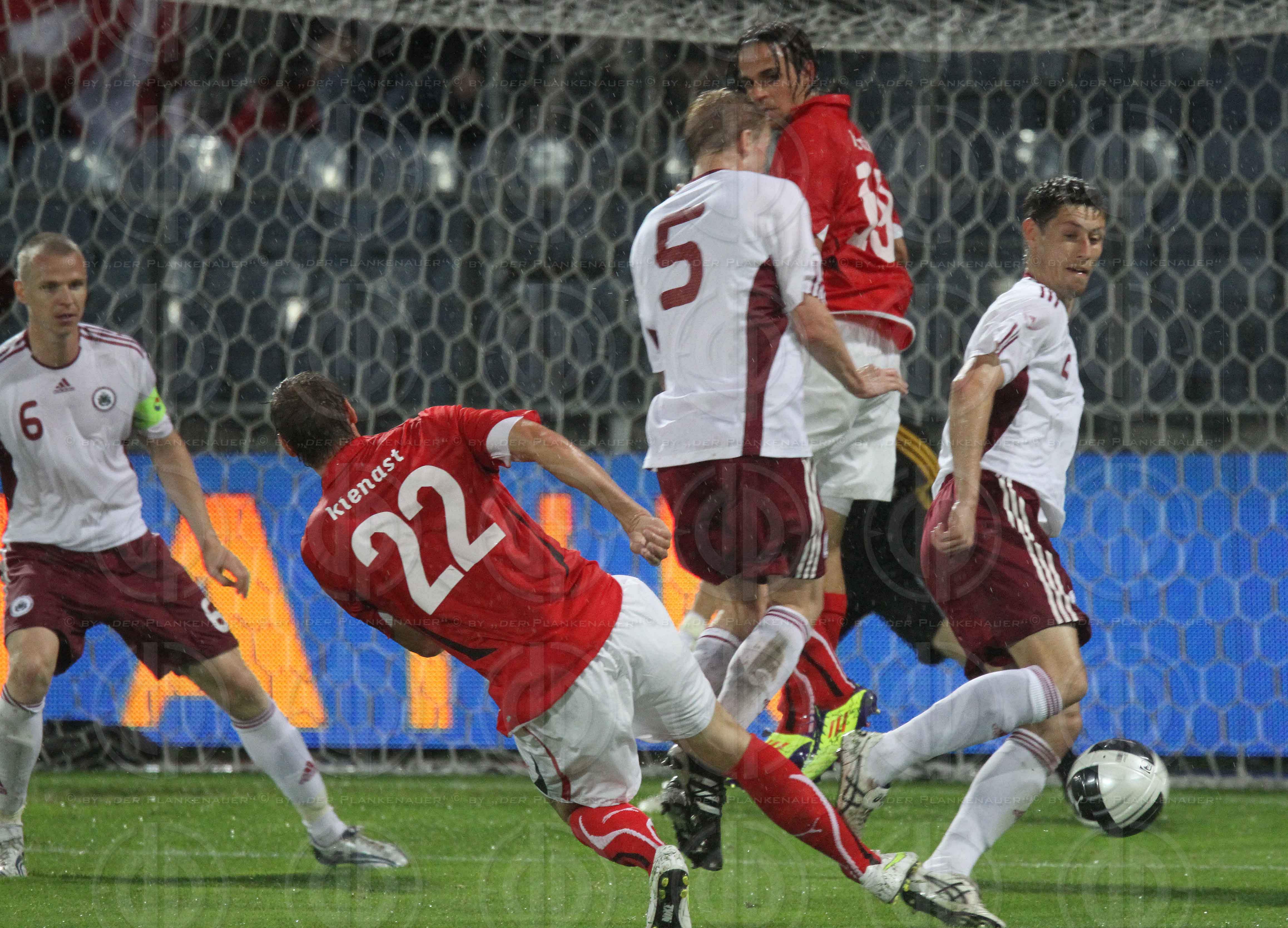 Burgenland Länderspiel Österreich vs. Lettland