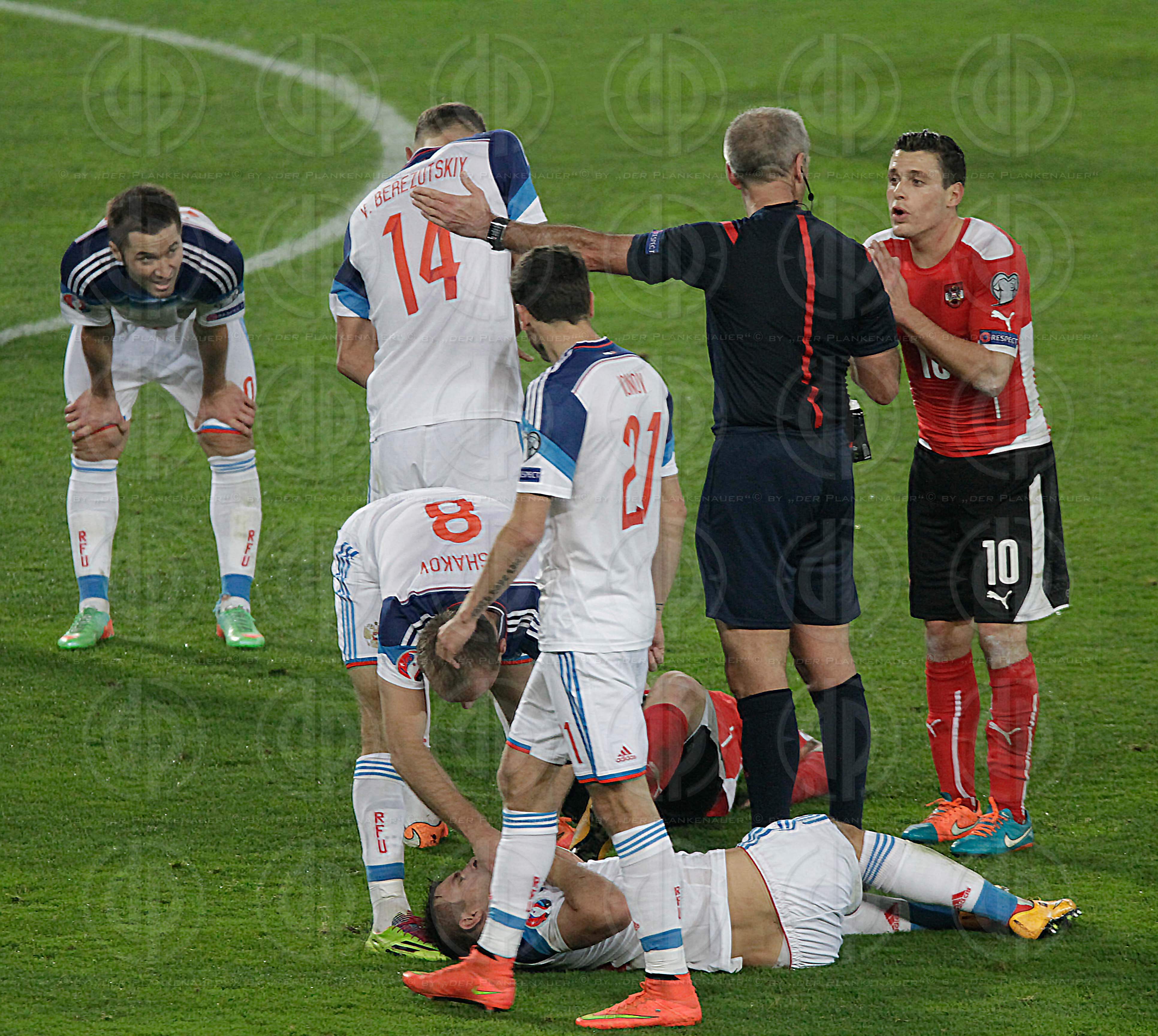 EM-Qualifikationsrunde Oesterreich vs. Russland (1:0)