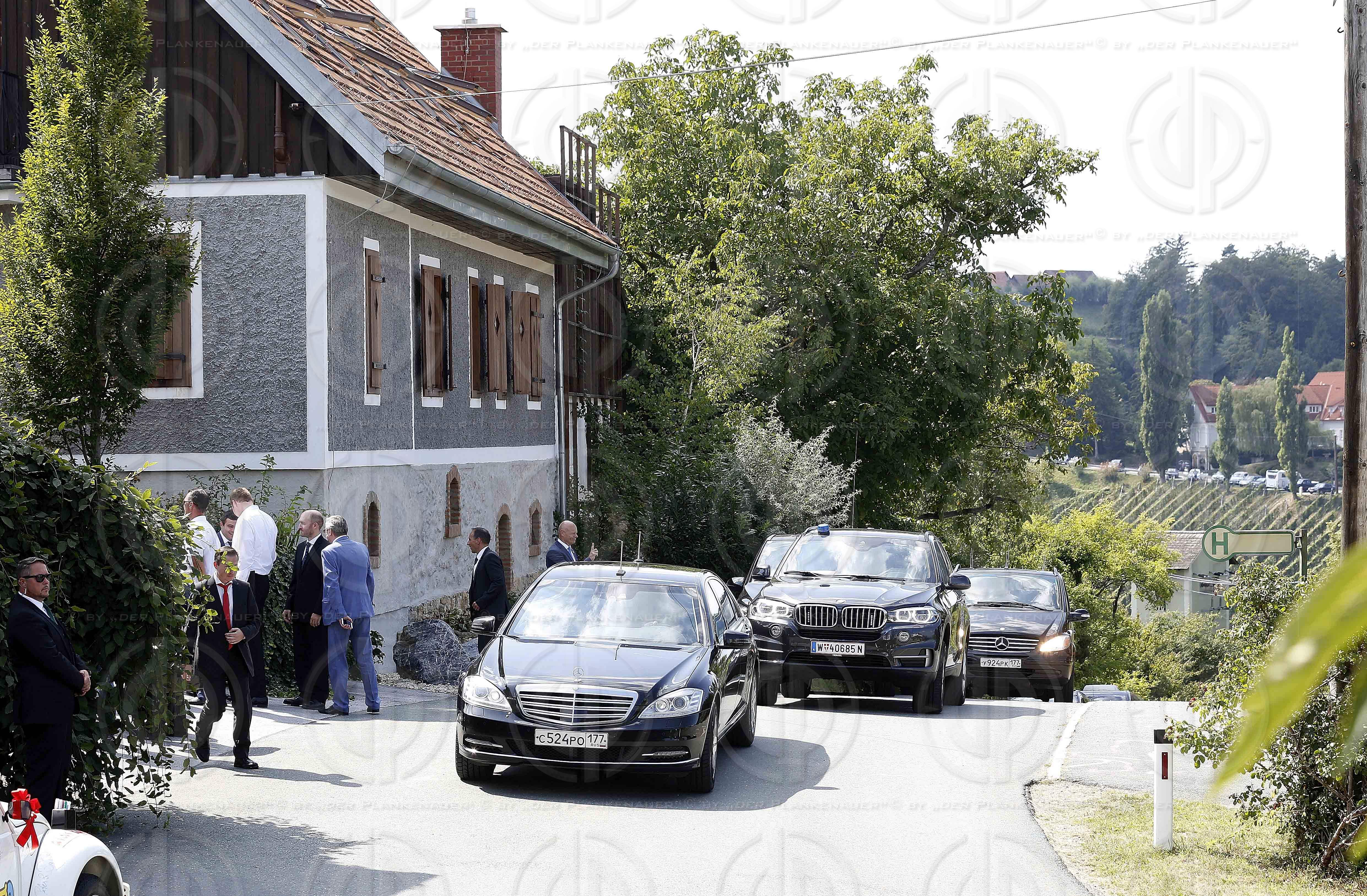 Ministerhochzeit mit Praes. PUTIN