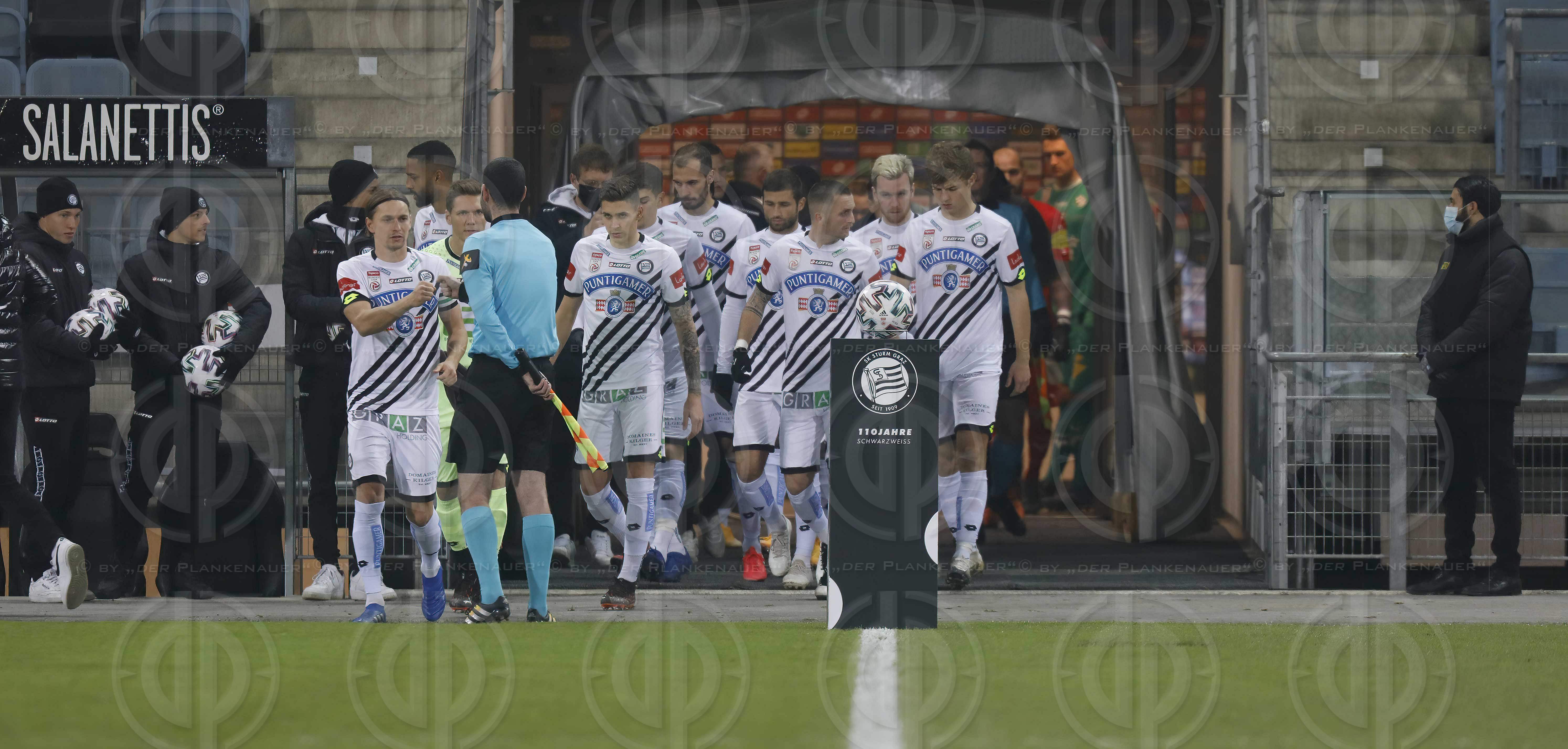 SK Sturm vs. WSG TIROL (1:0) am 28.11.2020