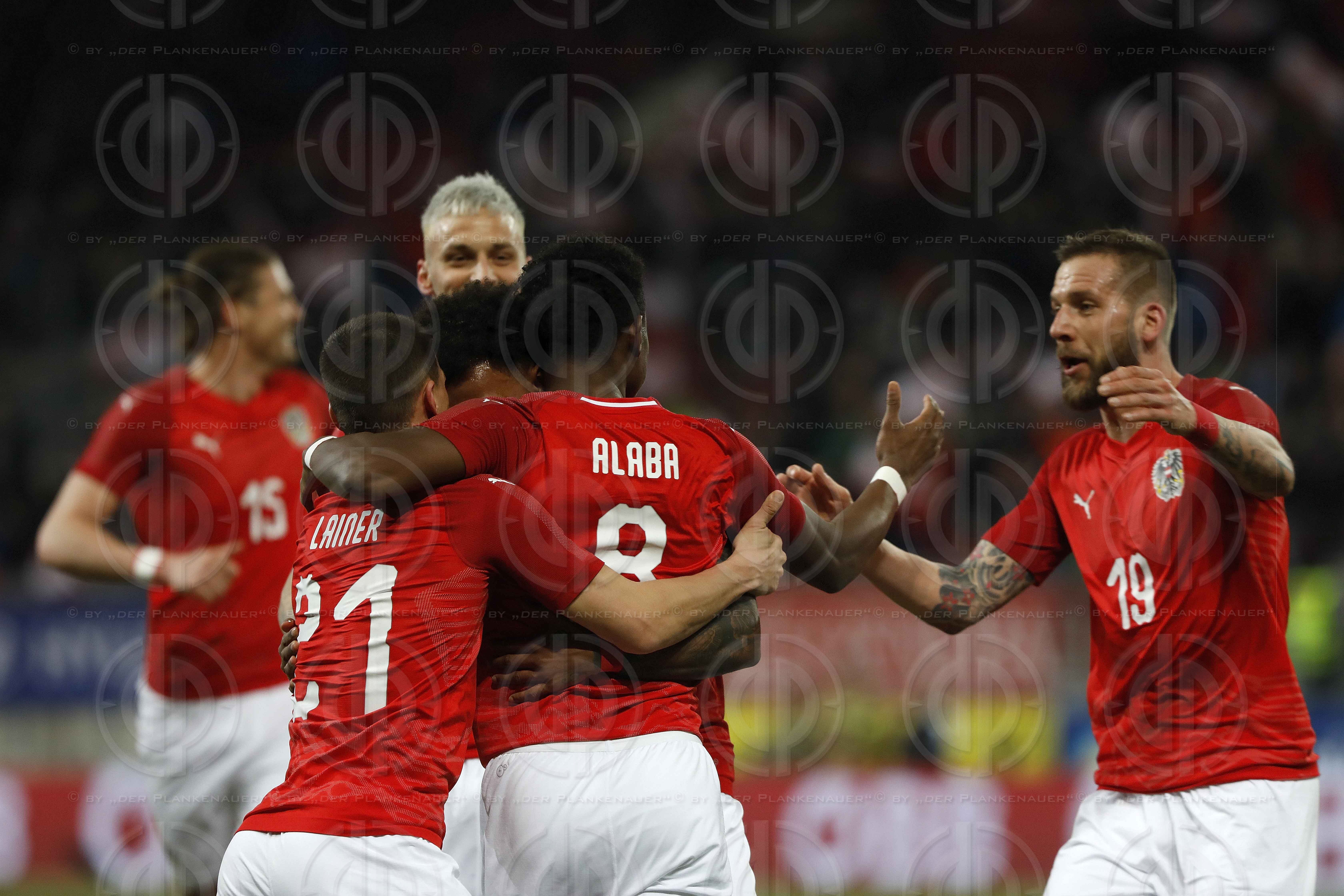 Laenderspiel Oesterreich vs. Slowenien