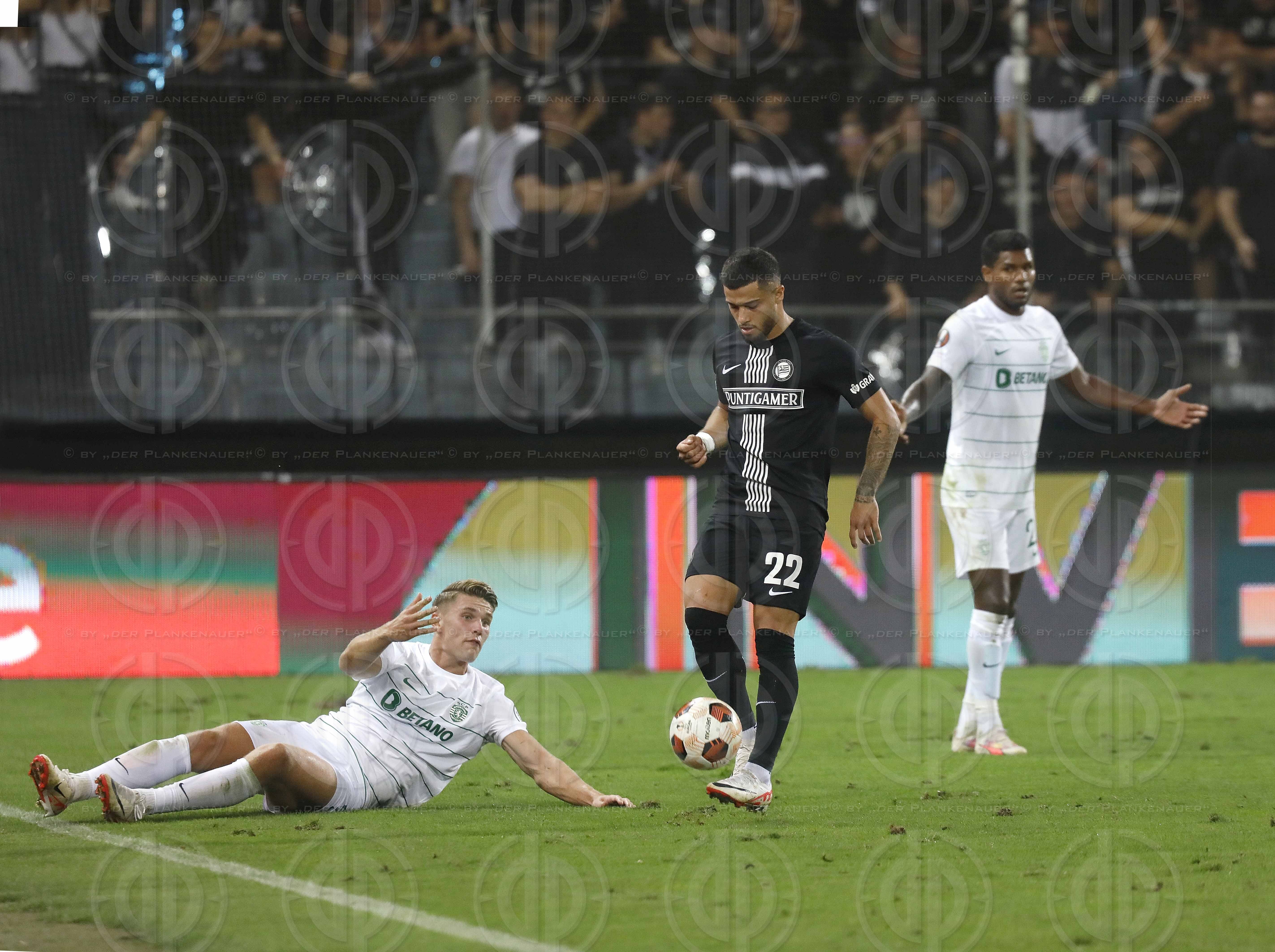 UEL SK Sturm vs. Sporting Lissabon (1:2) am 21.09.2023