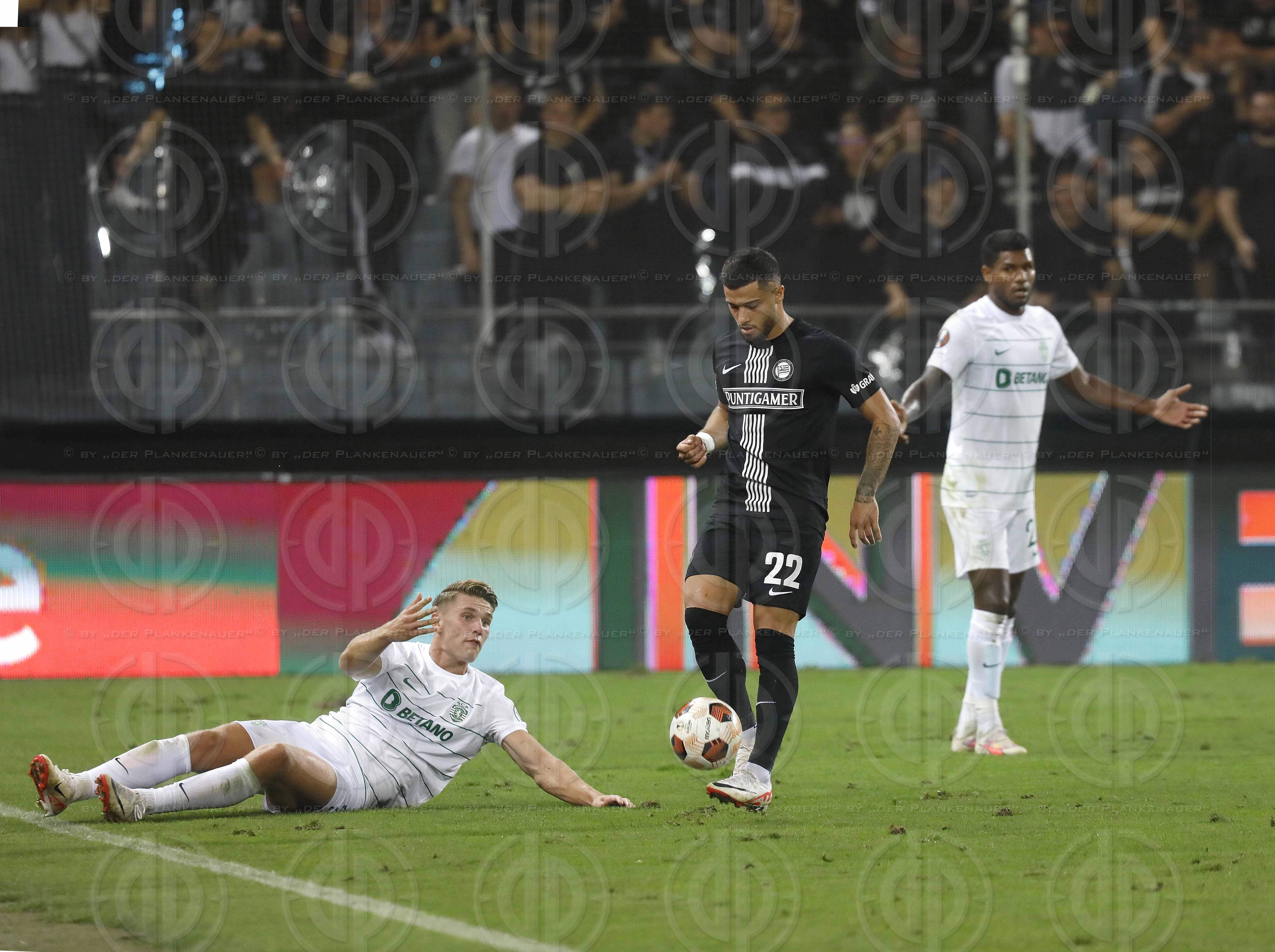 UEL SK Sturm vs. Sporting Lissabon (1:2) am 21.09.2023