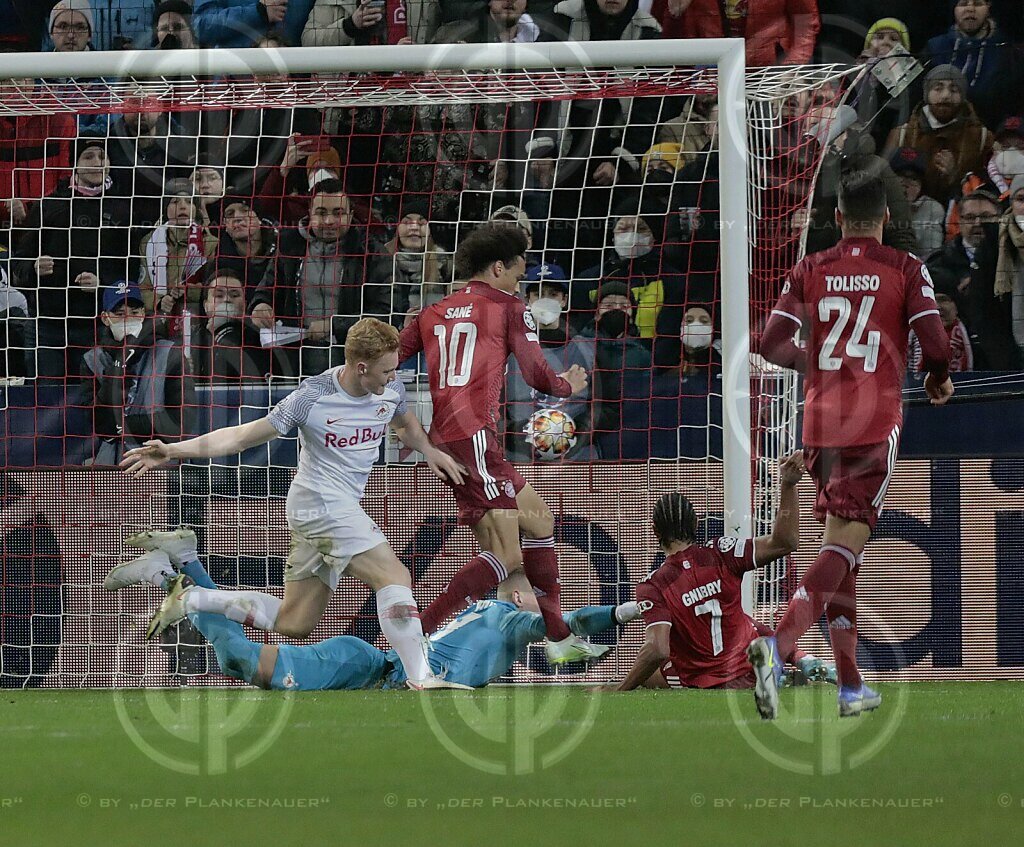 Champions League FC Salzburg vs. Bayern München (1:1) am 16.02.