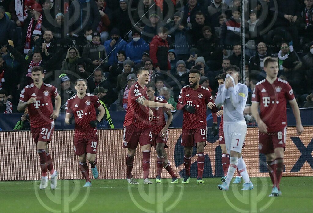 Champions League FC Salzburg vs. Bayern München (1:1) am 16.02.