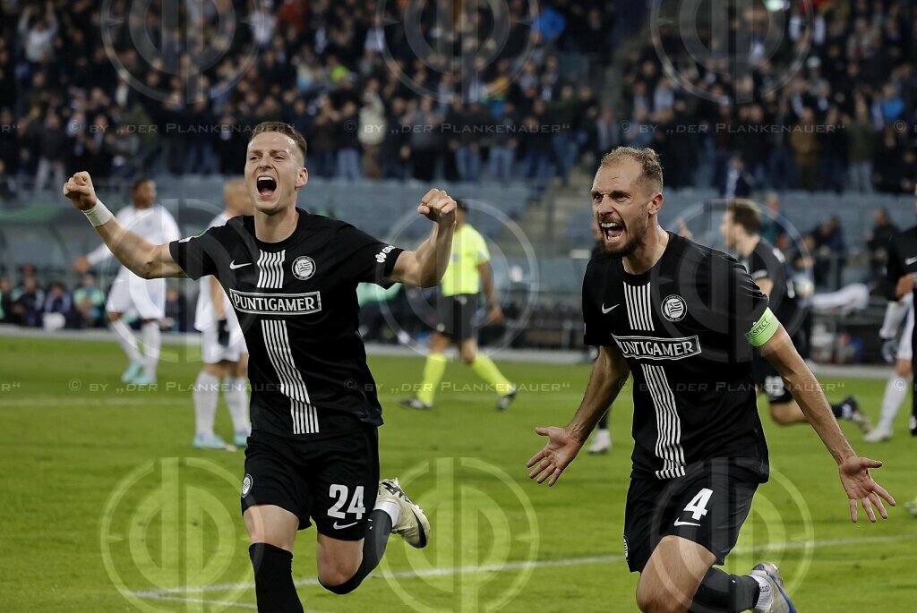 Conference League SK Sturm vs. Slovan Bratislava (4:1) am 15.02.