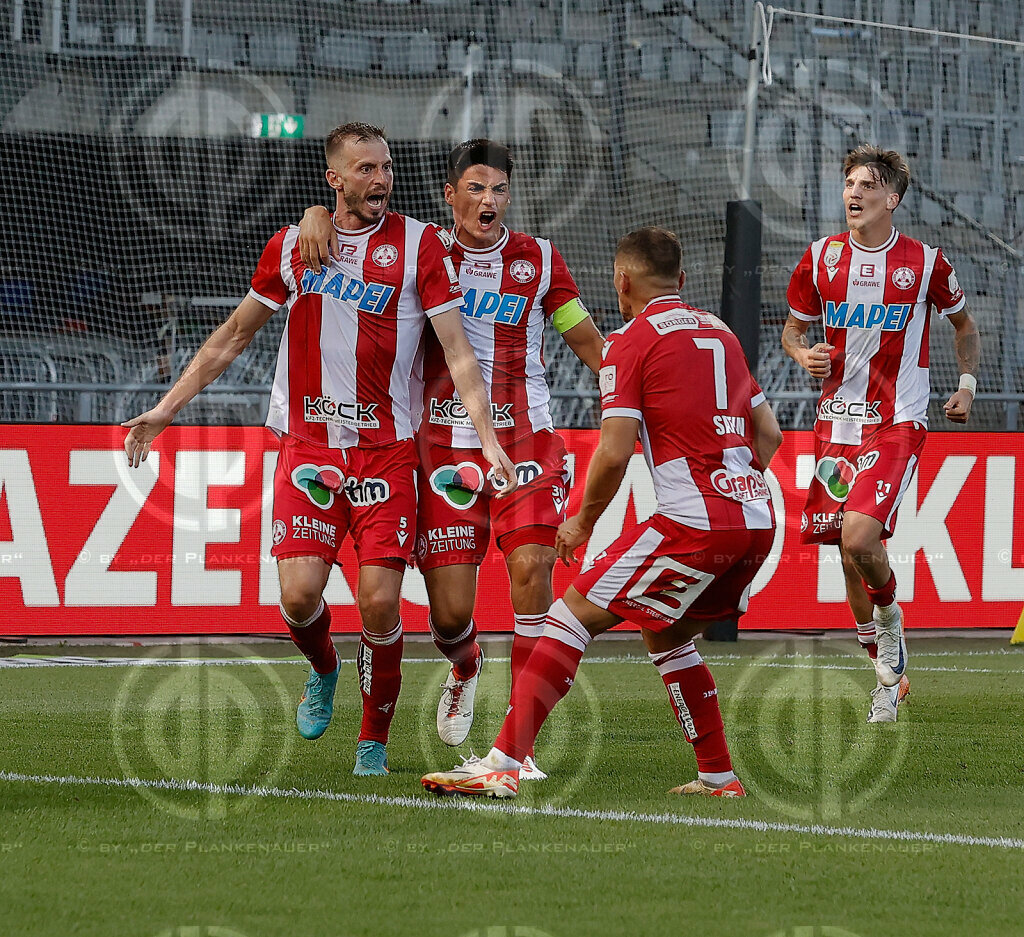 GAK 1902 vs. FC Blau Weiß Linz (2:2) am 17.08.2024