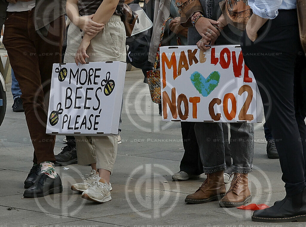 Klima-Demo der letzten Generation in Graz am 20.09..2024