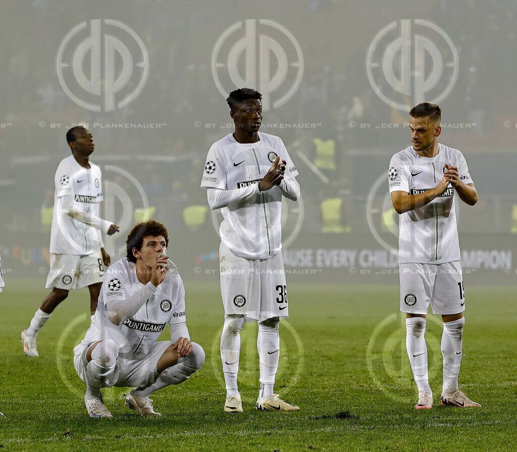 UEFA Champions League SK  Sturm vs. FC Brügge (0:1) in Klagenfu