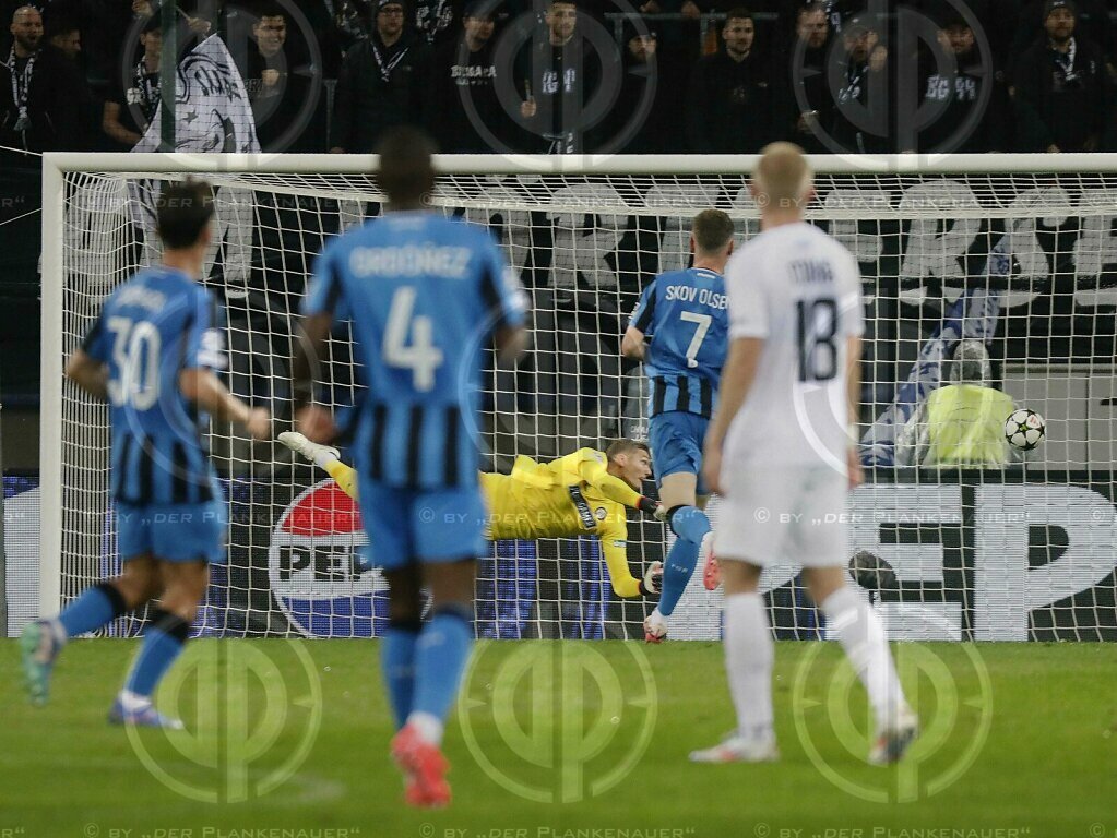 UEFA Champions League SK  Sturm vs. FC Brügge (0:1) in Klagenfu