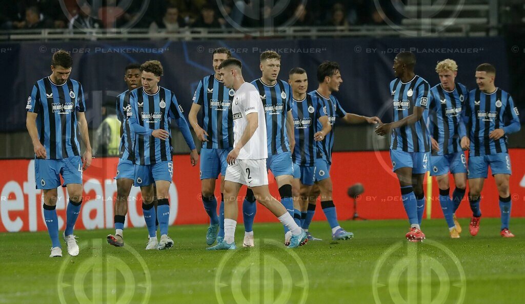 UEFA Champions League SK  Sturm vs. FC Brügge (0:1) in Klagenfu