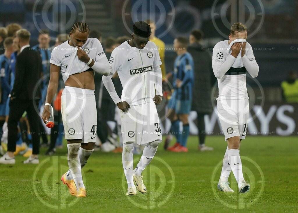 UEFA Champions League SK  Sturm vs. FC Brügge (0:1) in Klagenfu