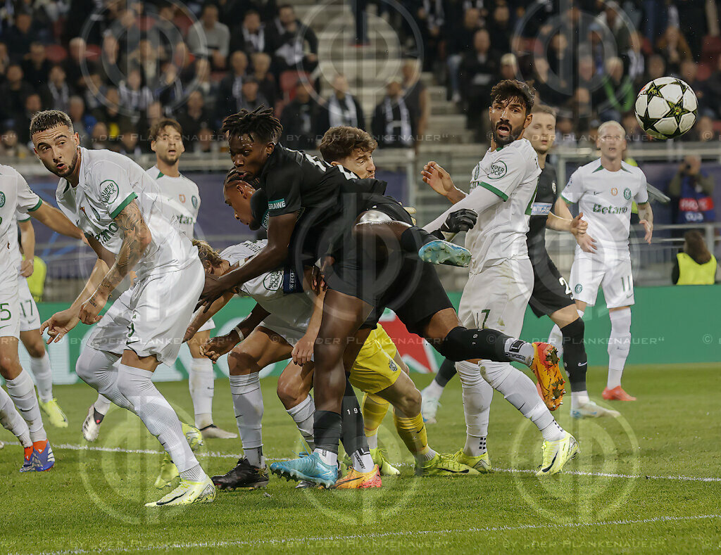 UEFA Champions League SK  Sturm vs. Sporting Lissabon (0:2) in K