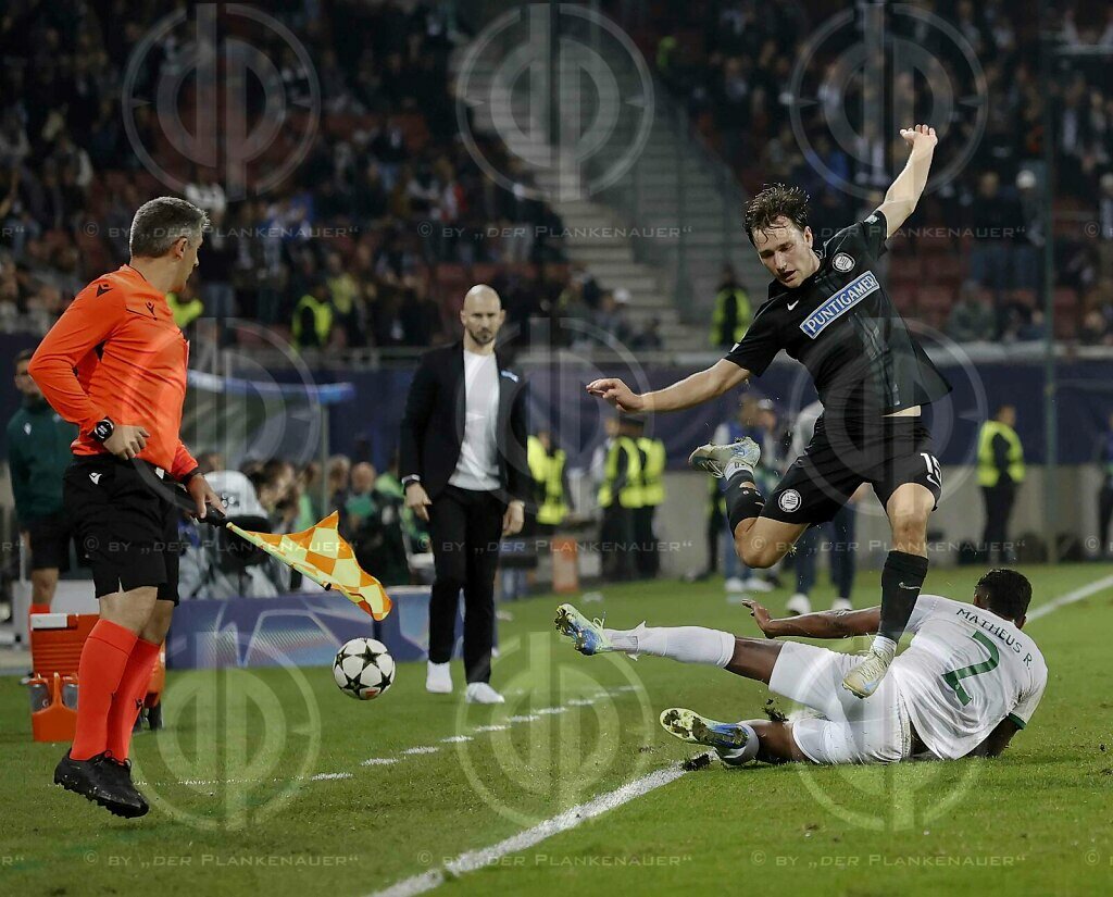 UEFA Champions League SK  Sturm vs. Sporting Lissabon (0:2) in K