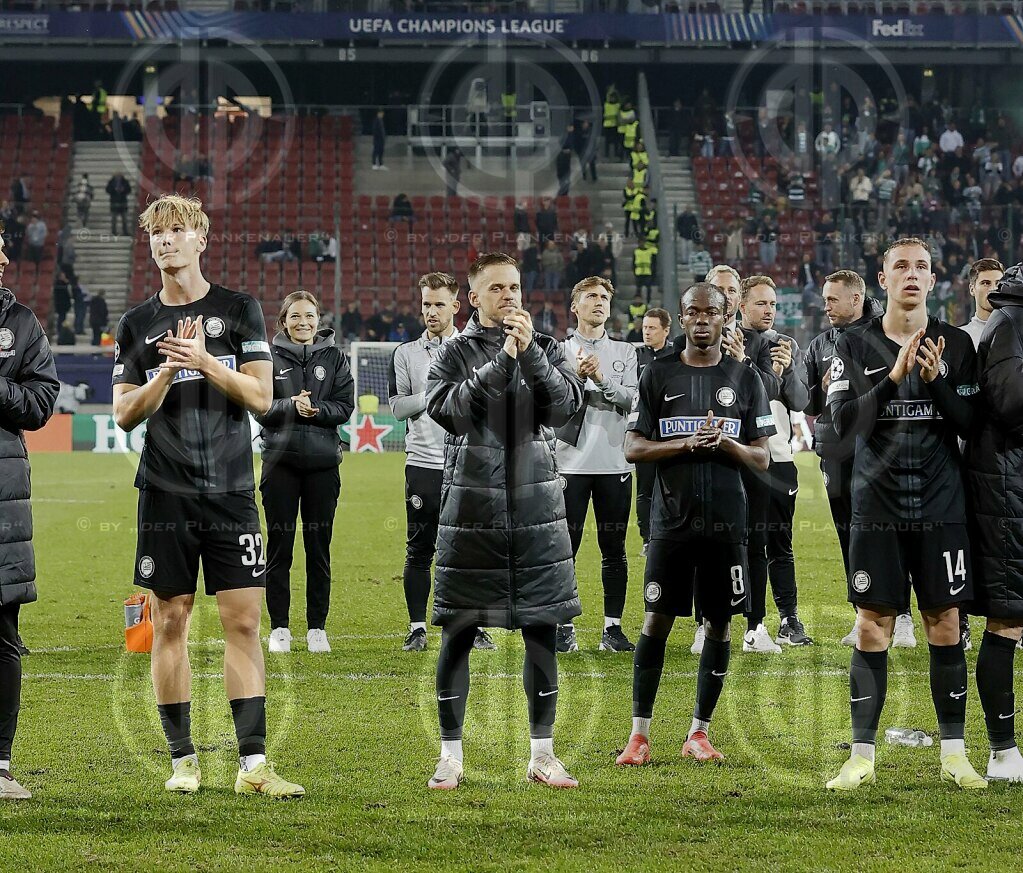 UEFA Champions League SK  Sturm vs. Sporting Lissabon (0:2) in K