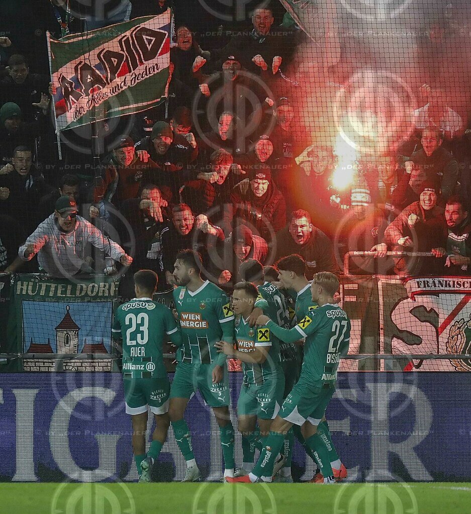 SK Sturm vs. SK Rapid (1:1) am 02.11.2024