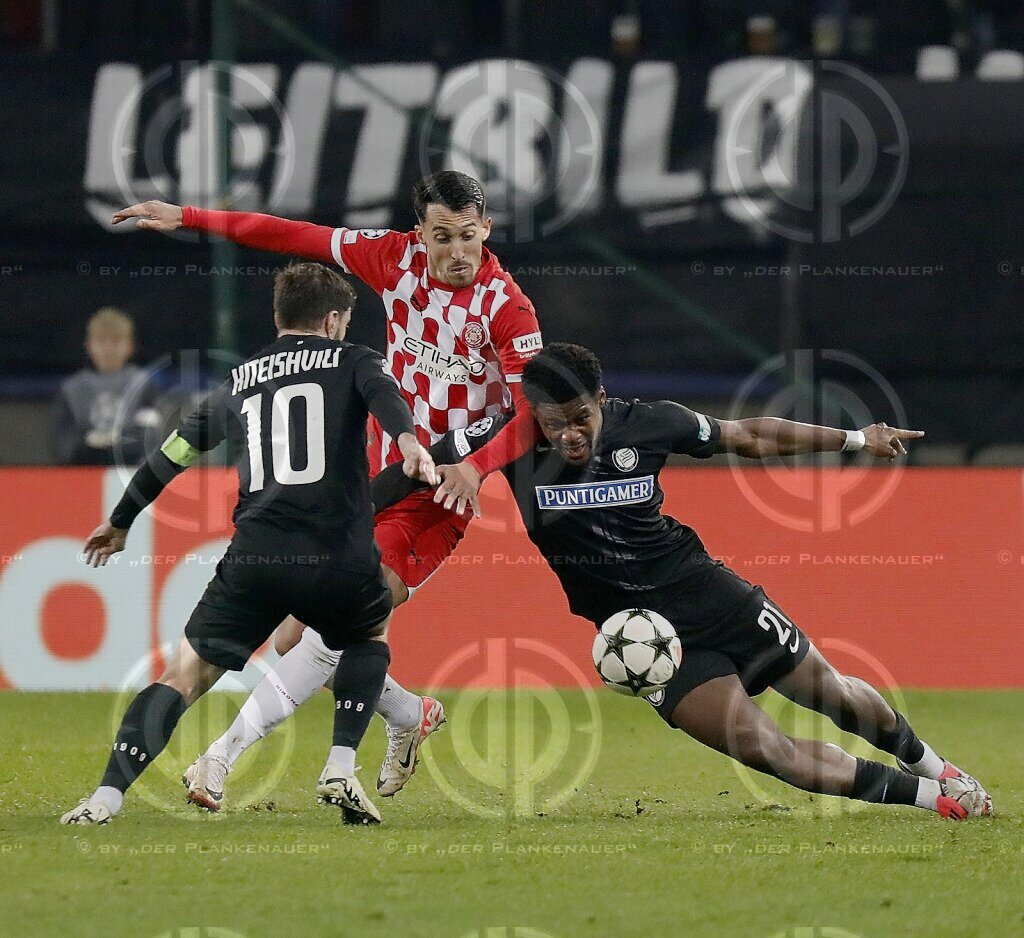 UEFA Champions League SK  Sturm vs. Girona (1:0) in Klagenfurt a