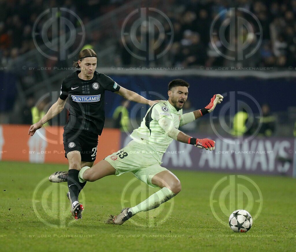 UEFA Champions League SK  Sturm vs. Girona (1:0) in Klagenfurt a