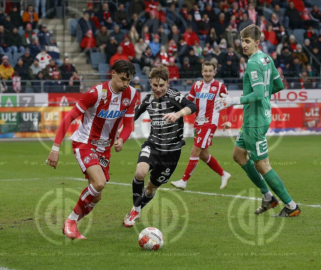 GAK 1902 vs. LASK (0:0) am 16.02.2025